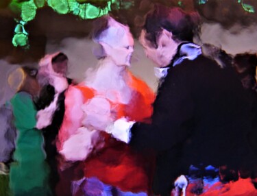 Фотография под названием "Tango" - Pierre Tussac, Подлинное произведение искусства, Цифровая фотография Установлен на Металл