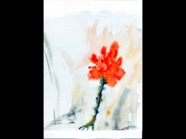 Painting titled "Coquelicot" by Pierre Varési Pierre, Original Artwork