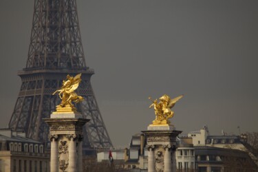 Photographie intitulée "or, fer et ciel de…" par Pierre-Yves Rospabé, Œuvre d'art originale, Photographie numérique
