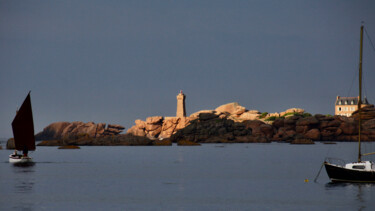 Photography titled "Bretagne, phare de…" by Pierre-Yves Rospabé, Original Artwork, Digital Photography