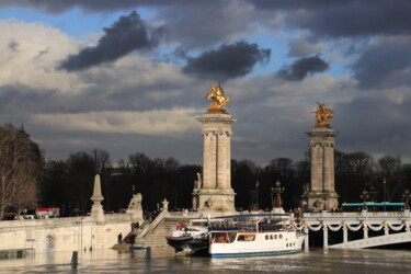 Fotografía titulada "Pont Alexandre III,…" por Pierre-Yves Rospabé, Obra de arte original, Fotografía digital