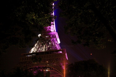 Fotografie mit dem Titel "Paris, Tour Eiffel,…" von Pierre-Yves Rospabé, Original-Kunstwerk, Digitale Fotografie