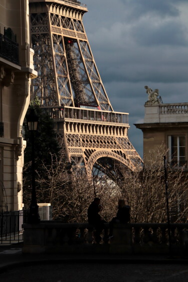 Fotografia intitulada "Paris, Tour Eiffel,…" por Pierre-Yves Rospabé, Obras de arte originais, Fotografia digital