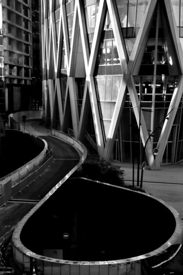 Фотография под названием "Paris, La Défense l…" - Pierre-Yves Rospabé, Подлинное произведение искусства, Цифровая фотография