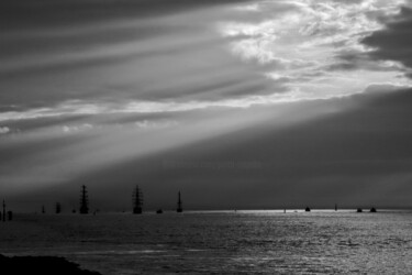 Photographie intitulée "Estuaire de la Sein…" par Pierre-Yves Rospabé, Œuvre d'art originale, Photographie numérique