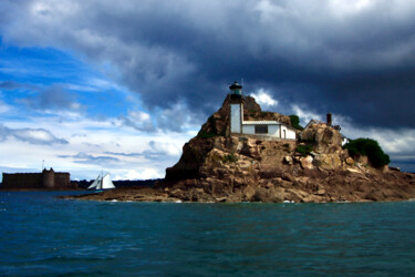 Photography titled "Baie de Morlaix, Il…" by Pierre-Yves Rospabé, Original Artwork, Digital Photography