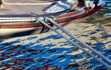 Fotografie getiteld "poupe de yacht clas…" door Pierre-Yves Rospabé, Origineel Kunstwerk, Digitale fotografie