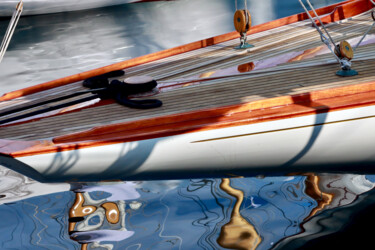 Fotografia intitulada "Yacht de tradition" por Pierre-Yves Rospabé, Obras de arte originais, Fotografia digital