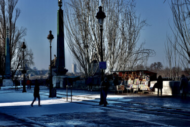 Photography titled "Paris, bouquiniste,…" by Pierre-Yves Rospabé, Original Artwork, Digital Photography