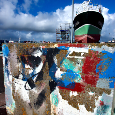 Fotografia zatytułowany „Bretagne, Art portu…” autorstwa Pierre-Yves Rospabé, Oryginalna praca, Fotografia cyfrowa