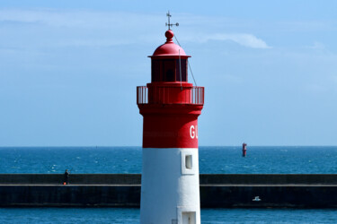Fotografie mit dem Titel "Bretagne, phare du…" von Pierre-Yves Rospabé, Original-Kunstwerk, Digitale Fotografie