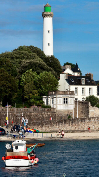 Photography titled "Bretagne, Phare de…" by Pierre-Yves Rospabé, Original Artwork, Non Manipulated Photography