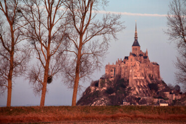 "Mont Saint-Michel,…" başlıklı Fotoğraf Pierre-Yves Rospabé tarafından, Orijinal sanat, Dijital Fotoğrafçılık