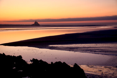 Fotografie mit dem Titel "Mont Saint-Michel,…" von Pierre-Yves Rospabé, Original-Kunstwerk, Digitale Fotografie