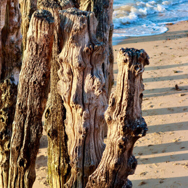 Photographie intitulée "Saint-Malo, brise-l…" par Pierre-Yves Rospabé, Œuvre d'art originale, Photographie numérique