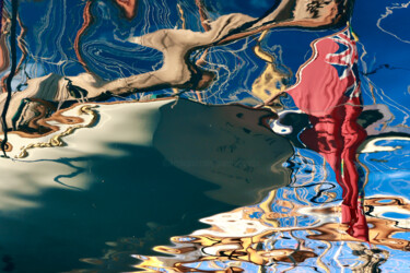 Photographie intitulée "Reflet de la poupe…" par Pierre-Yves Rospabé, Œuvre d'art originale, Photographie non manipulée