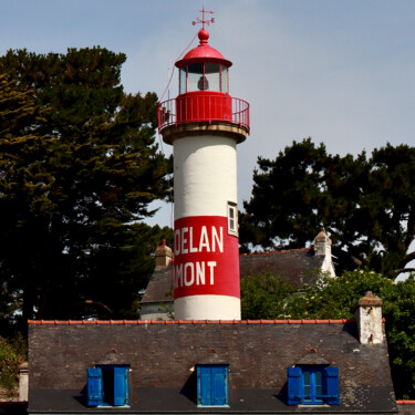 Photography titled "Doëlan, phare amont" by Pierre-Yves Rospabé, Original Artwork, Non Manipulated Photography