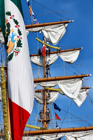 Photography titled ""CUAUHTEMOC", cadet…" by Pierre-Yves Rospabé, Original Artwork, Non Manipulated Photography