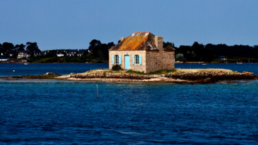 Fotografia intitulada "Saint-Cado, maison…" por Pierre-Yves Rospabé, Obras de arte originais, Fotografia Não Manipulada