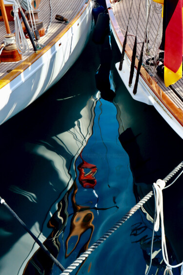 Fotografie getiteld "Yachts bord à bord,…" door Pierre-Yves Rospabé, Origineel Kunstwerk, Niet gemanipuleerde fotografie