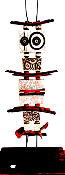 数字艺术 标题为“Totem” 由Pierre Averous, 原创艺术品, 2D数字工作