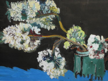 제목이 "Branche de cerisier…"인 미술작품 Pierre Jean Delpeuc'H로, 원작, 아크릴