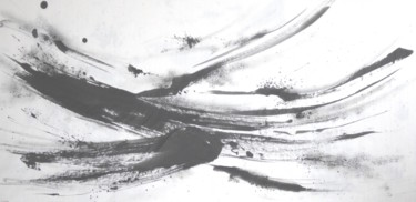 Картина под названием "explosion" - Pierre Julia, Подлинное произведение искусства, Чернила
