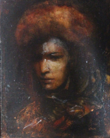 Peinture intitulée "Le Jeune Tsar" par Pierre Laffillé, Œuvre d'art originale, Huile