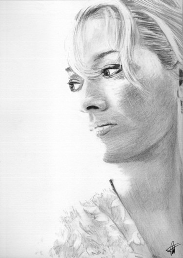 Drawing titled "Portrait 9 - Meryl…" by Pierre Louis Toret, Original Artwork, Other