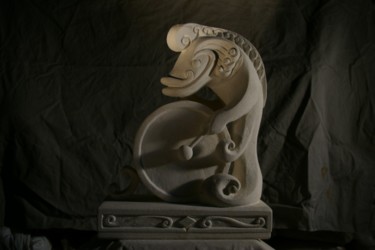 Sculpture intitulée "le-batteur.jpg" par Pierre Vexlard, Œuvre d'art originale