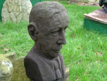 Sculpture intitulée "buste du general De…" par Pierre Vaillant, Œuvre d'art originale