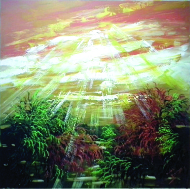 Pittura intitolato "Tramonto di luce" da Pietra Barrasso, Opera d'arte originale, Acrilico