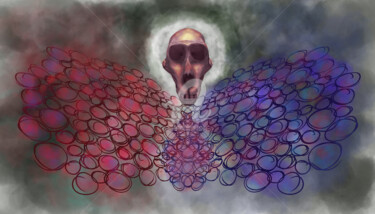 Digitale Kunst getiteld "Patron Saint of the…" door Piggly Giggly, Origineel Kunstwerk, 2D Digital Work