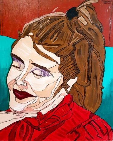 Pintura titulada "Yre" por Maria Izquierdo, Obra de arte original, Acrílico