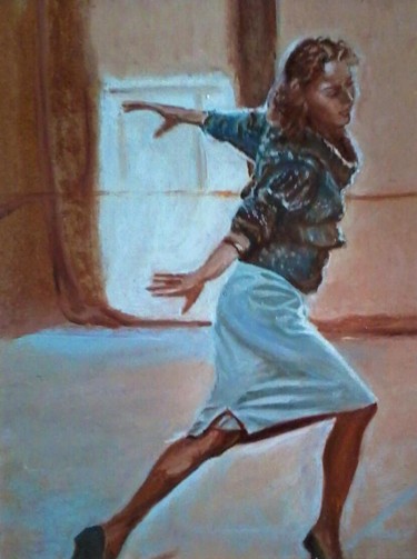 Картина под названием "мастер-класс Г.Улан…" - Юрий Кравцов, Подлинное произведение искусства