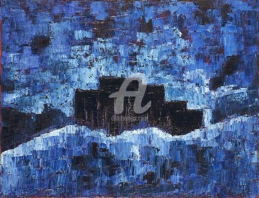 Peinture intitulée "Oasis" par Pop, Œuvre d'art originale