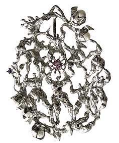 Escultura titulada "Gloria in excelsis…" por Pilar Roldán, Obra de arte original, Metales