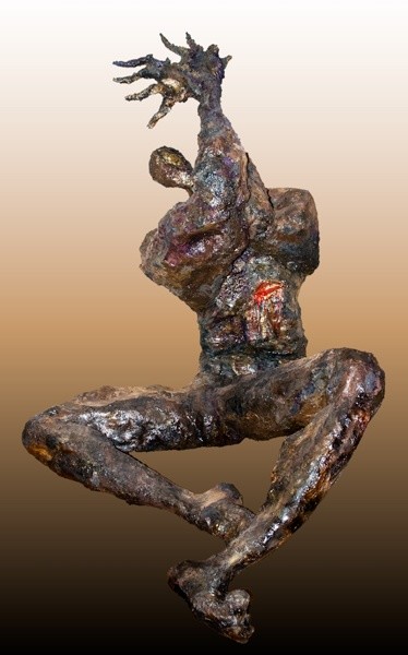 Escultura titulada "CREO EN MI" por Pilar Roldán, Obra de arte original