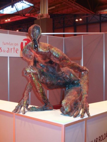 Escultura titulada "CARRERA A NINGUNA P…" por Pilar Roldán, Obra de arte original