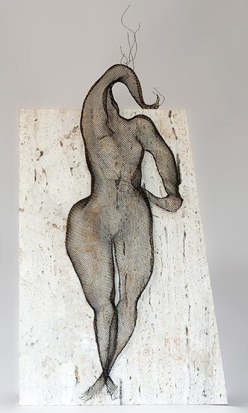 Escultura titulada "Sensación nº7" por Pilar Roldán, Obra de arte original, Metales