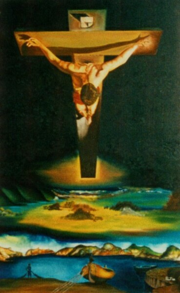 Peinture intitulée "saint jean de la cr…" par Pim, Œuvre d'art originale