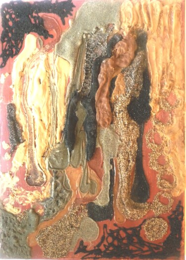 Peinture intitulée "VIVI NEL VENTO" par Pina L'Episcopo, Œuvre d'art originale, Huile Monté sur Châssis en bois