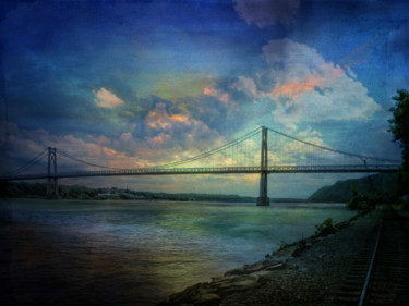 Arts numériques intitulée "Hudson River Rapture" par Pine Singer, Œuvre d'art originale