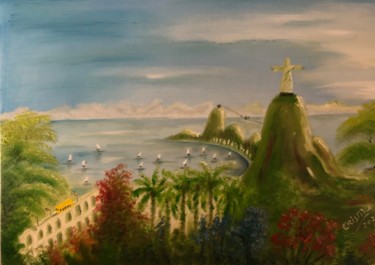 Pintura intitulada "Rio de Janeiro II" por Cmpoliva, Obras de arte originais, Óleo