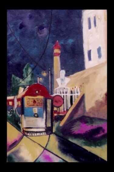 Painting titled "Kolkata" by Pinku, Original Artwork, Other
