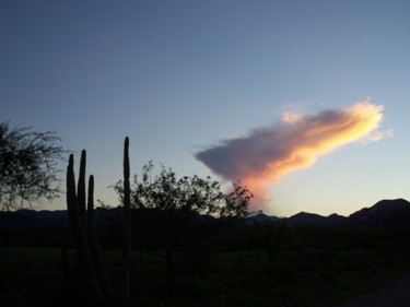 Fotografía titulada "nube roja" por Pinnini, Obra de arte original