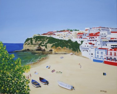 CARVOEIRO BEACH (Algarve, Portugal) 50x40x2 cm ©2015 por Inês Dourado