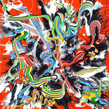 Mind Painting titled "Mind" by Soma, Original Art, Acrylic