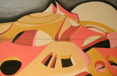 Peinture intitulée "Senza titolo" par Pio30, Œuvre d'art originale, Tempera