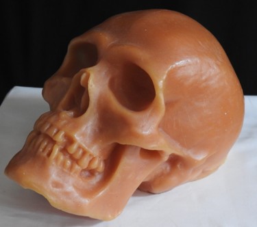 Sculpture titled "#Skull6#" by Pio30, Original Artwork, Other
